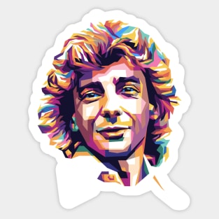 Barry Manilow Sticker